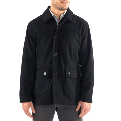 Alpine Swiss Wyatt Mens Classic Barn Coat Black Large — фото 6