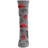 Memoi Western Theme Bamboo Blend Crew Socks - 2 of 4