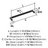 Amerock Balata Pull for Cabinets, Drawers, and Furniture - 3 of 4