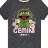 Boys' - Sesame Street - Oscar Gemini Energy Short Sleeve Graphic T-Shirt - 2 of 4