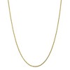 Black Bow Jewelry 1.75mm, 10k Yellow Gold Diamond Cut Solid Rope Chain Necklace - 3 of 4