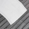 Resenkos Outdoor Folding Rocking Chair, Foldable Chaise Lounge Pool Chair, Zero Gravity Lounge Chair With Armrests for Sun Tanning, Cream White - 4 of 4