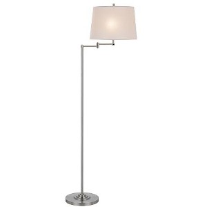 Cal Lighting 150W 3 way Colton double swing arm floor lamp - 1 of 4