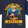 Naruto Shinobi Ninja Men's Short Sleeve Shirt & Sleep Shorts Set - 3 of 4