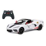 New Bright  RC 1:8 Scale  (22") FF USB Showcase Sportscar - Corvette Stingray - White