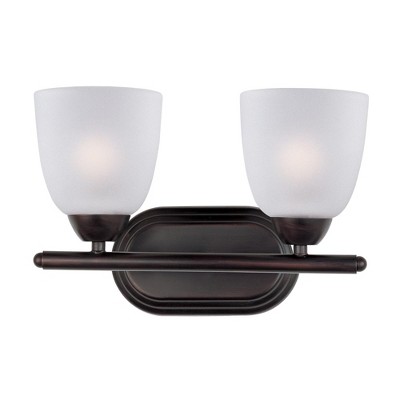 Maxim Lighting Axis 2 - Light Vanity in  Oil Rubbed Bronze