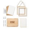 Floral Press with Frame Wood Craft Kit - Mondo Llama™: Flower Drying & Pressing Kit, Nature Art, Non-Toxic, Adult Craft - 2 of 4