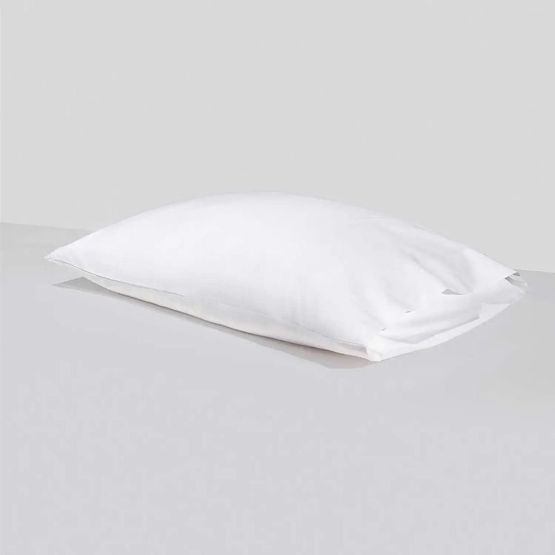 Silvon Anti-Acne Silver Infused Pillowcase Woven with Pure Silver and Breathable Supima Cotton, Standard White, 4 of 5