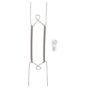 Unique Bargains Stainless Steel Invisible Design Tip Protector Vertical Plate Holder - 1 of 4