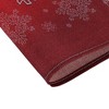 Unique Bargains Christmas Place Mats Linen Red White 13" x 17.7" 2 Pcs - 4 of 4