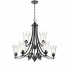 Millennium Lighting Natalie 9 - Light Chandelier in  Rubbed Bronze - 3 of 4