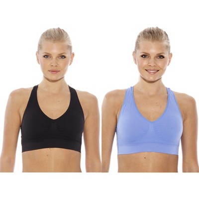 Just Intimates Racerback Sports Bra (Pack of 2)
