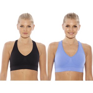 Just Intimates Racerback Sports Bra (Pack of 2) - 1 of 2