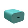 Olivia Pratt Solid Color Wall Charger 20W USB-C Power Adapter with USB-C to Lightning 3.3ft Nylon Cable - 2 of 4