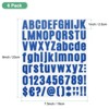 Unique Bargains Waterproof Vinyl Self-Adhesive Durable Mailbox Alphabet Stickers 6 Sheets - 3 of 4
