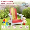 Hyleory Kids’ Foldable Adirondack Chair Set, 4-Piece – Durable HDPE Outdoor Chairs for Children - 4 of 4