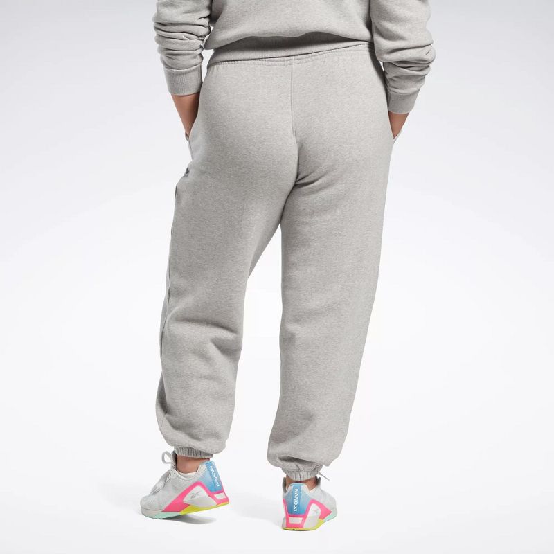 Reebok Identity Fleece Joggers (Plus Size) Womens Athletic Pants, 3 of 9