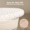 KeaBabies Bassinet Sheet for Baby Girls, Boys, 2-Pack Isla Fitted Bassinet Sheets, Bassinet Mattress Sheets - 4 of 4