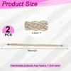 Unique Bargains Braided Polyester Elegant Design Durable Curtain Tiebacks - 2 of 4