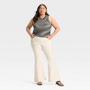 Women's Open Back Ribbed Tank Top - Wild Fable™ - 3 of 3
