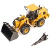 CAT Caterpillar 938 Wheel Loader with Operator Yellow "High Line" Series 1/50 Diecast Model by Diecast Masters - 3 of 4