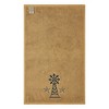 Black Windmill & Stars Tan Hand Towel Set of 2 16x26  VHC Brands - 2 of 4