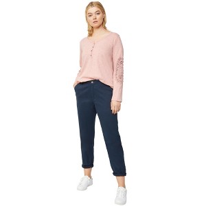 ellos Plus Size Modern Stretch Chino Pants - 1 of 4