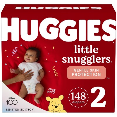 Image of Huggies Little Snugglers Diapers Huge Pack - Size 2 (148ct)