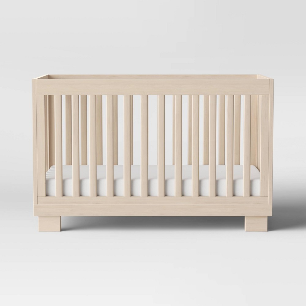 Babyletto Modo 3-in-1 Convertible Crib with Toddler Rail - Natural -  75455945