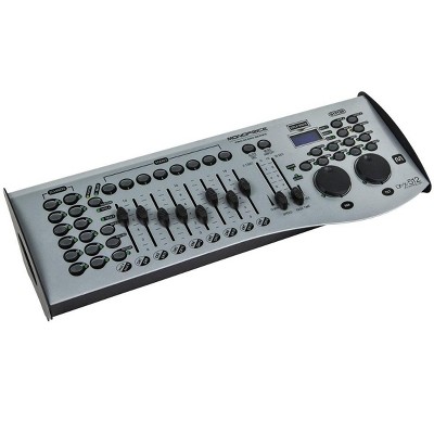 Monoprice Universal DMX-512 Controller | 16-Channel, MIDI compatible, Control up to 12 intelligent lights - Stage Right Series