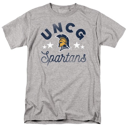 University of North Carolina Greensboro Official Spartans Unisex Adult T-Shirt, Charcoal - image 1 of 4