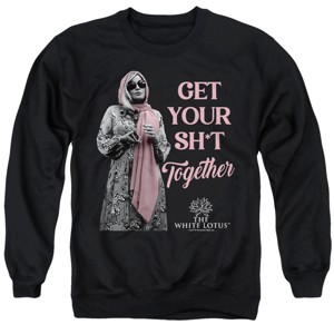 The White Lotus Get Your Sh!T Together Season 2 Adult Crewneck Sweatshirt - 1 of 4
