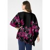 Roaman's Women's Plus Size Georgette Duster - 3 of 4