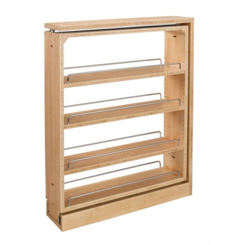 Rev-a-shelf 432-bf-6c 6 X 23 X 30 Inch Multi-use Wooden Pull-out