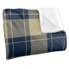 University Of Akron Campus Plaid Spirit Silky Touch Super Soft Throw Blanket 50x60 - 3 of 4