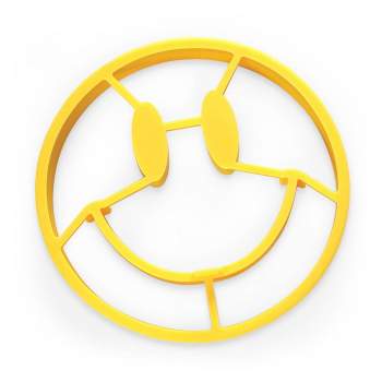 'Crack A Smile' Smile Face Breakfast Mold Yellow