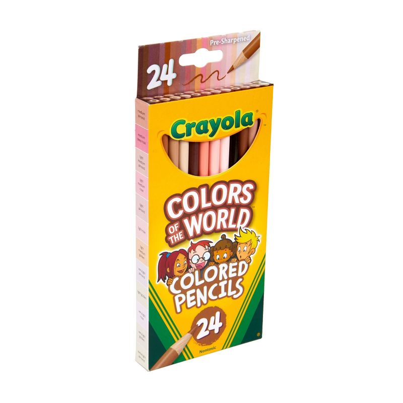 Crayola 24ct Colors of the World Colored Pencils, 2 of 9