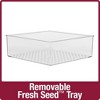 Nature's Way Bird Products 4 Cup Fly Thru Tray Bird Feeder 10" Taupe - 3 of 4