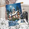 Briarwood Lane Winter Christmas House Flag 40x28 For Outdoor Holy Night For Christmas House Flag - 4 of 4