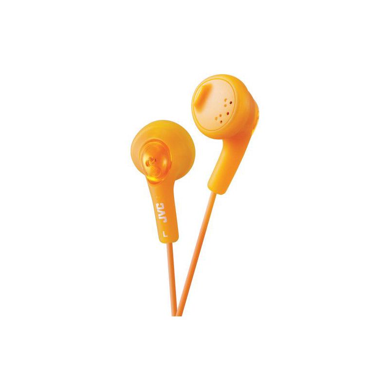 JVC HAF160D-K Gumy Ear Bud Headphones, 1 of 3