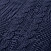 18"x18" Dublin Square Throw Pillow Navy VCNY - 4 of 4