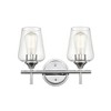 Millennium Lighting Ashford 2 - Light Vanity in  Chrome - 2 of 2