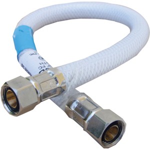Lasco  3/8 In. C x 3/8 In. C X 12 In. L Braided Poly Vinyl Faucet Connector - 1 of 2