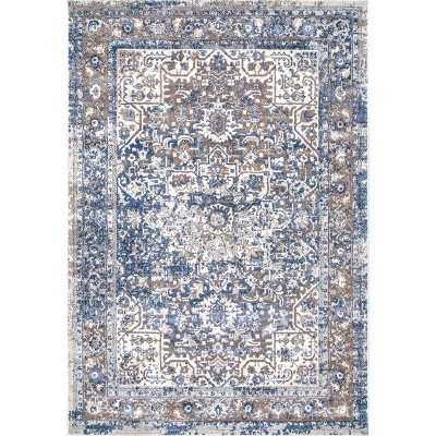 Nuloom Vintage Lilah Medallion Area Rug Target