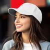 Dalix Lil Peach Embroidered Cotton Summer Cute Outdoor Baseball Cap Dad Hat Womens - 4 of 4