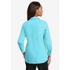 Jessica London Women's Plus Size Wrinkle-Free Stretch Poplin Shirt - 3 of 4