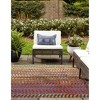 Unique Loom    Outdoor Modern Wavy Area Rug - 3 of 4