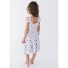 Bamboo Smocked Ruffle Dress | Cherry Picker | Charlie Lou Baby - 4 of 4