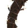 Nearly Natural 20” Vine Wreath with 50 White Warm LED Lights - 3 of 4