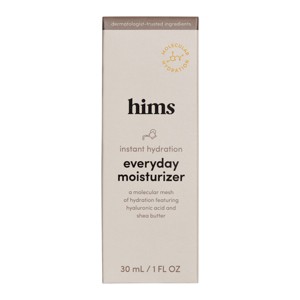 hims Everyday Moisturizer - Hydrating Hyaluronic Acid + Shea Butter - 1 fl oz - 1 of 4